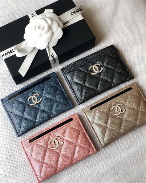 chanel 2016 card holders|Chanel card holder women.